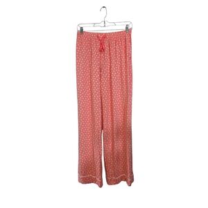 Victoria's Secret Coral Polka Dot Lounge Pants